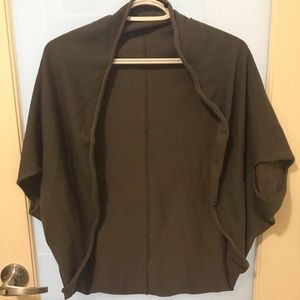 Grey Oval Shaped Cardigan from Zara